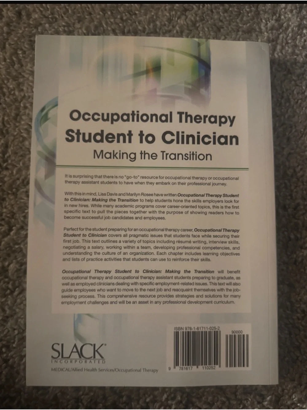 Occupational Therapy Student to Clinician - White Edition by